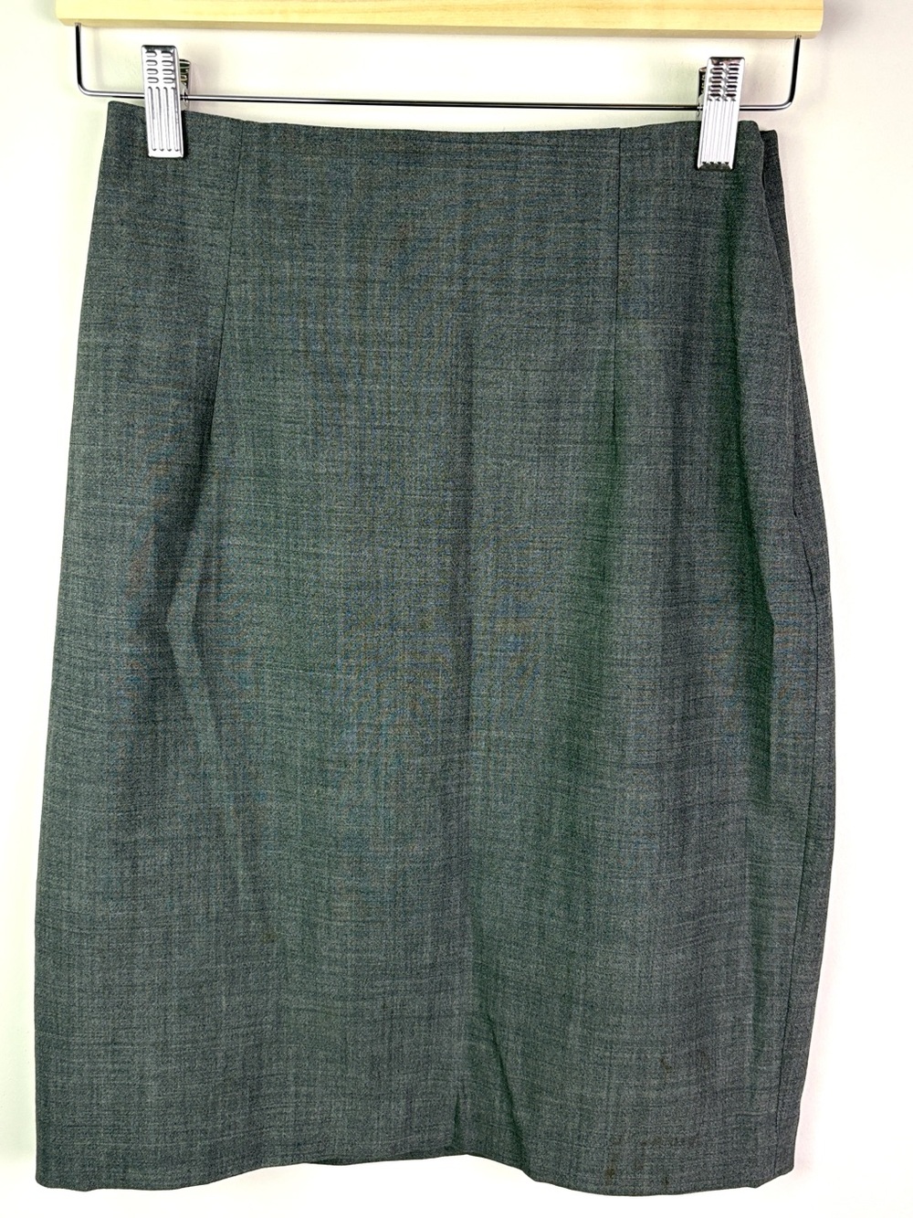 Aritzia Babaton Classic Grey wool blendPencil Skirt size 4